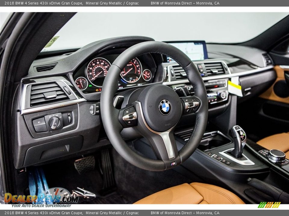 Dashboard of 2018 BMW 4 Series 430i xDrive Gran Coupe Photo #5