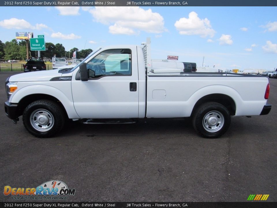 2012 Ford F250 Super Duty XL Regular Cab Oxford White / Steel Photo #2