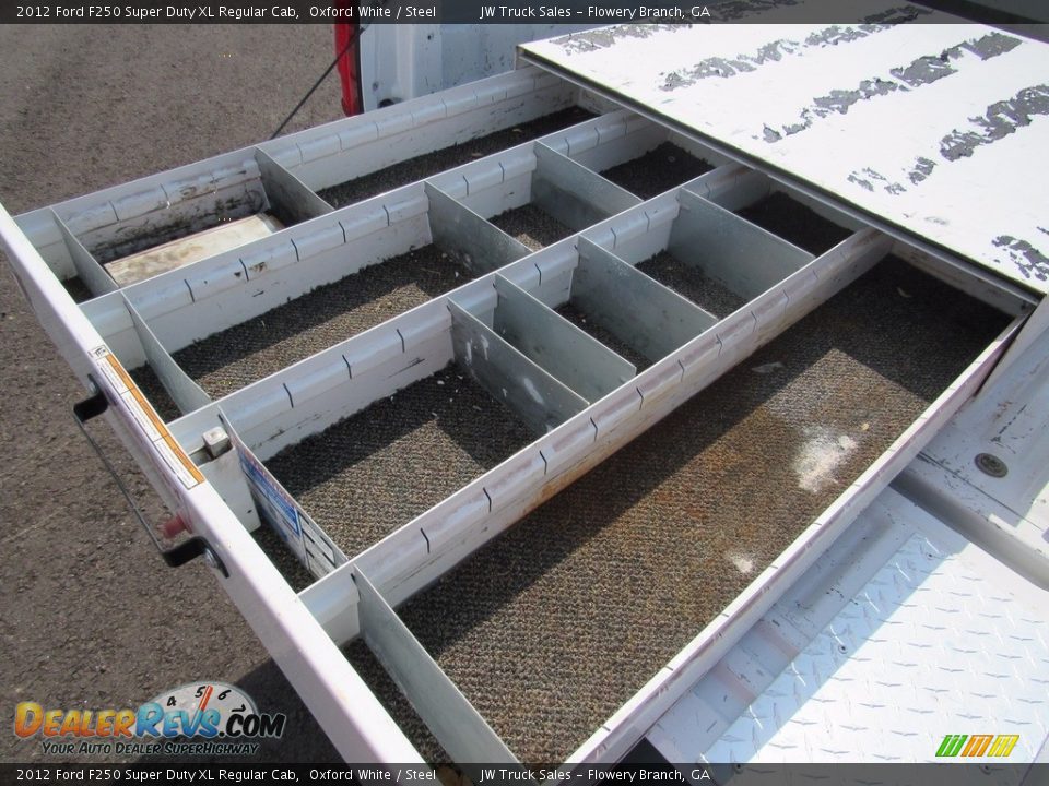 2012 Ford F250 Super Duty XL Regular Cab Oxford White / Steel Photo #18