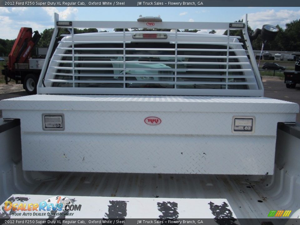 2012 Ford F250 Super Duty XL Regular Cab Oxford White / Steel Photo #20