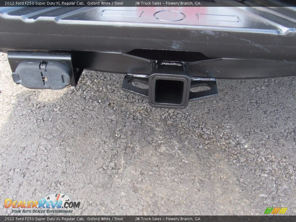 2012 Ford F250 Super Duty XL Regular Cab Oxford White / Steel Photo #21
