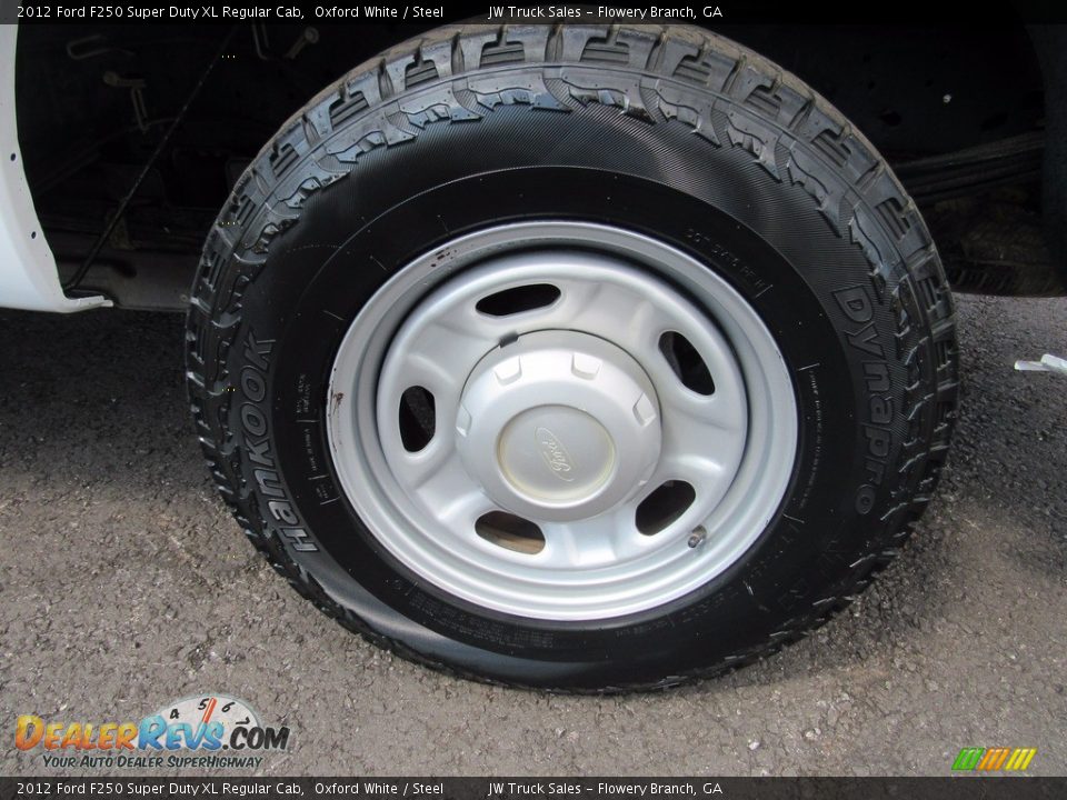 2012 Ford F250 Super Duty XL Regular Cab Oxford White / Steel Photo #22