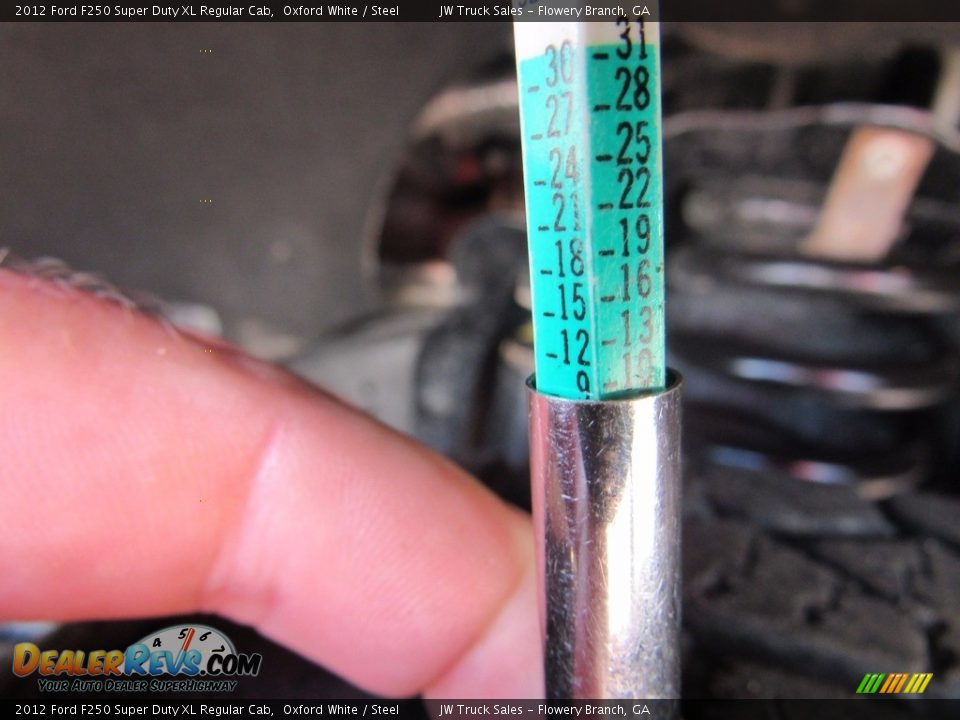 2012 Ford F250 Super Duty XL Regular Cab Oxford White / Steel Photo #27