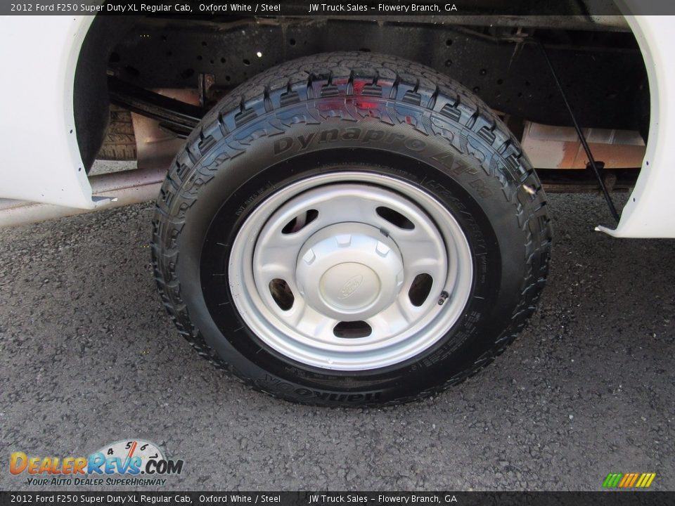 2012 Ford F250 Super Duty XL Regular Cab Oxford White / Steel Photo #28