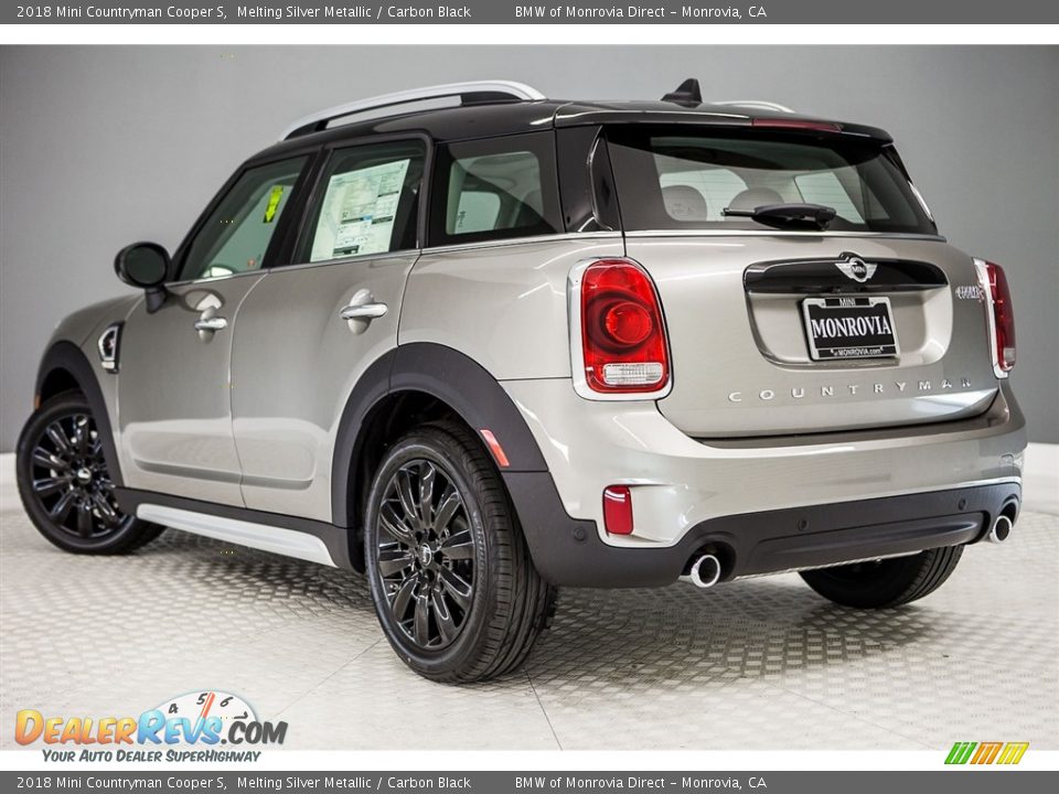 2018 Mini Countryman Cooper S Melting Silver Metallic / Carbon Black Photo #3
