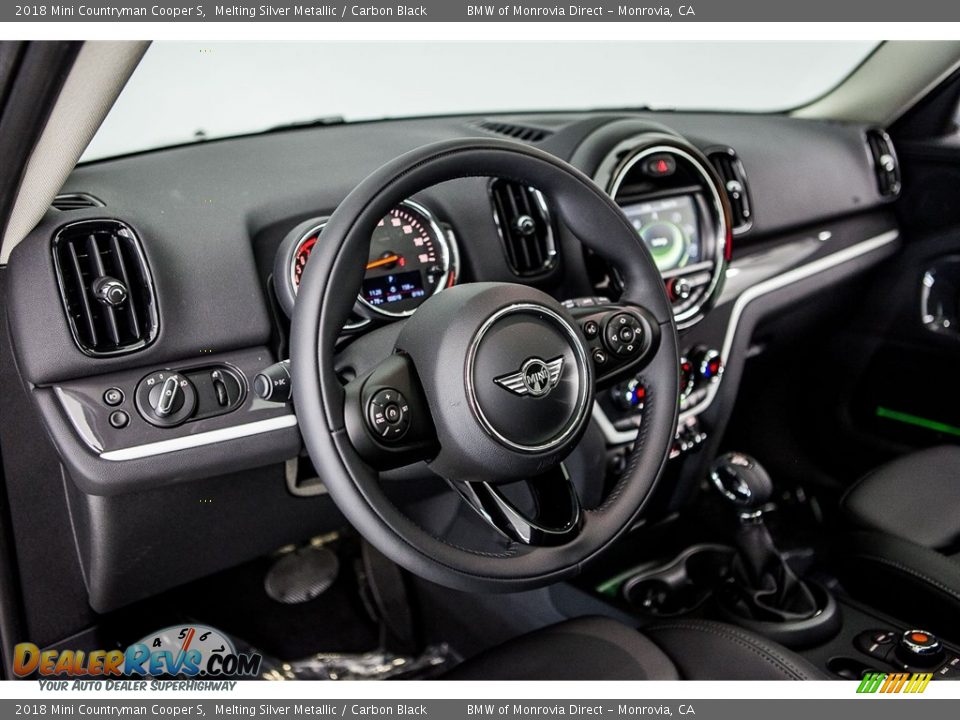 2018 Mini Countryman Cooper S Melting Silver Metallic / Carbon Black Photo #5