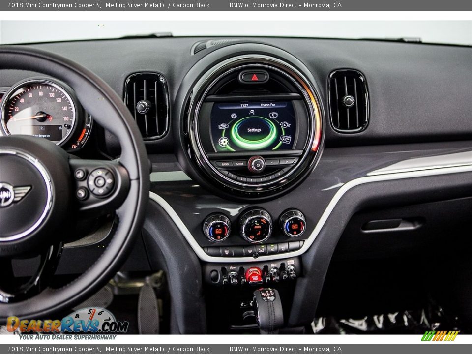 2018 Mini Countryman Cooper S Melting Silver Metallic / Carbon Black Photo #6