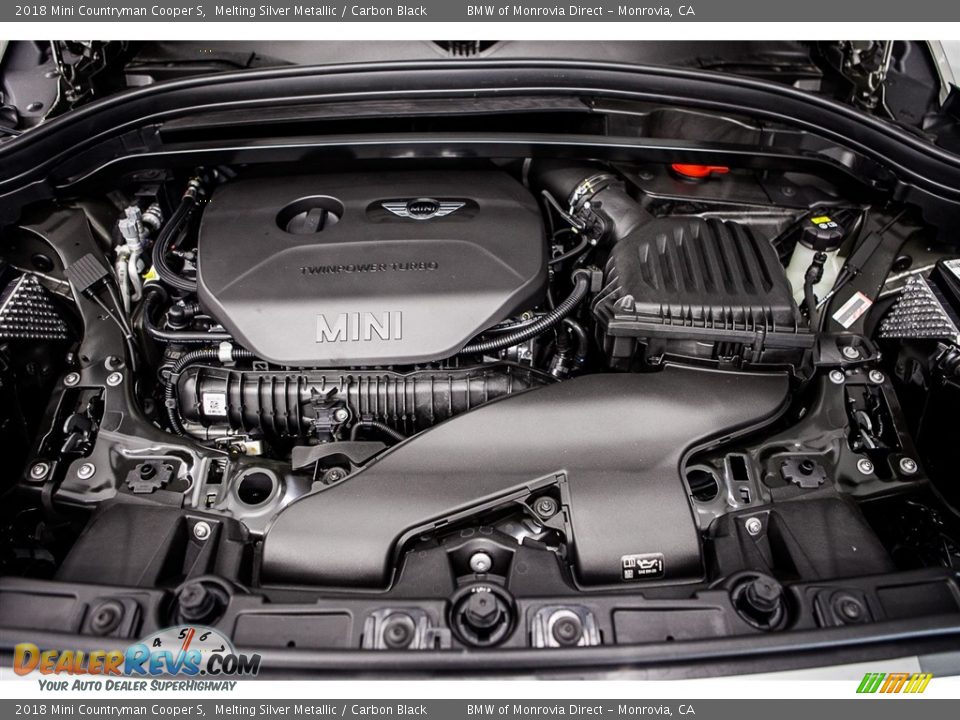 2018 Mini Countryman Cooper S Melting Silver Metallic / Carbon Black Photo #8