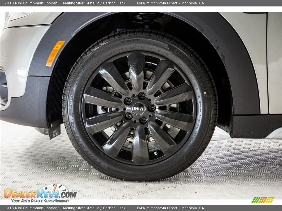 2018 Mini Countryman Cooper S Melting Silver Metallic / Carbon Black Photo #9