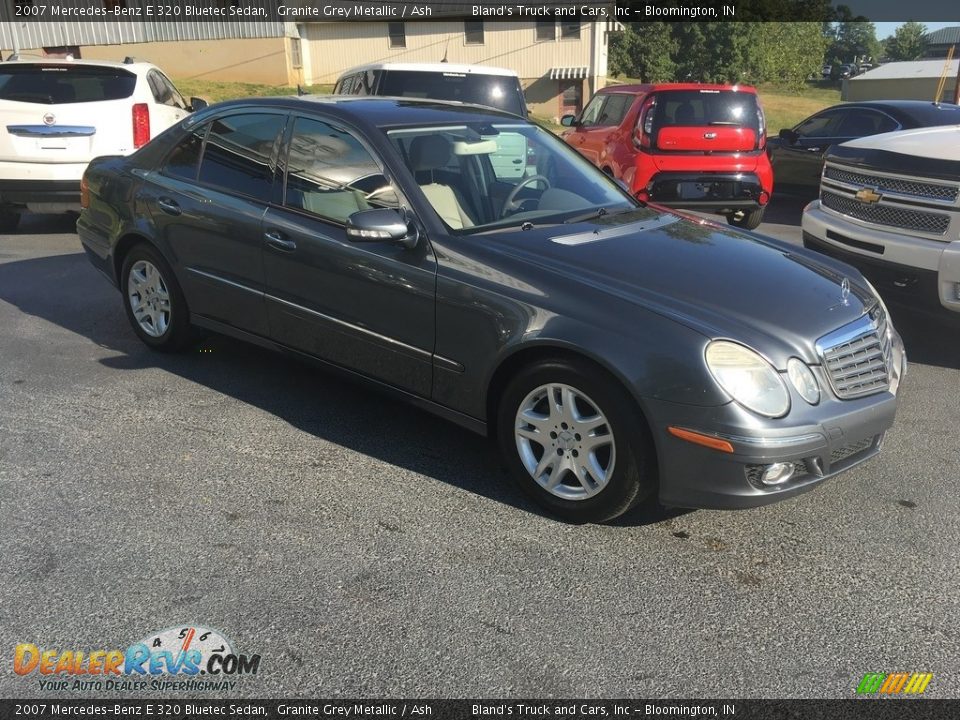 2007 Mercedes-Benz E 320 Bluetec Sedan Granite Grey Metallic / Ash Photo #1