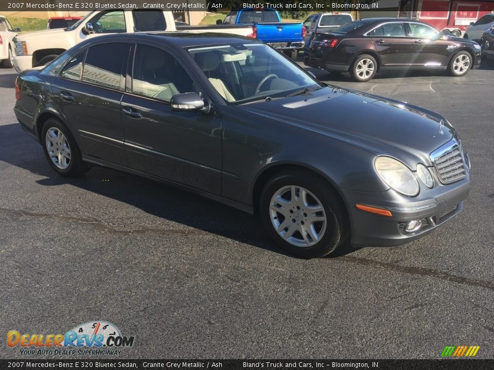 2007 Mercedes-Benz E 320 Bluetec Sedan Granite Grey Metallic / Ash Photo #2
