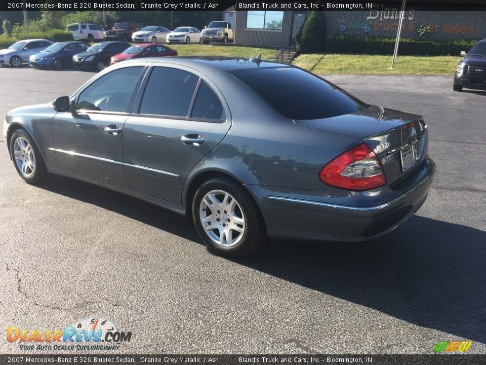 2007 Mercedes-Benz E 320 Bluetec Sedan Granite Grey Metallic / Ash Photo #6