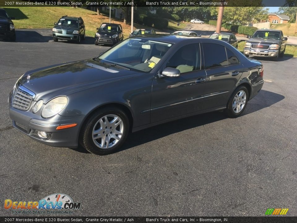 2007 Mercedes-Benz E 320 Bluetec Sedan Granite Grey Metallic / Ash Photo #7