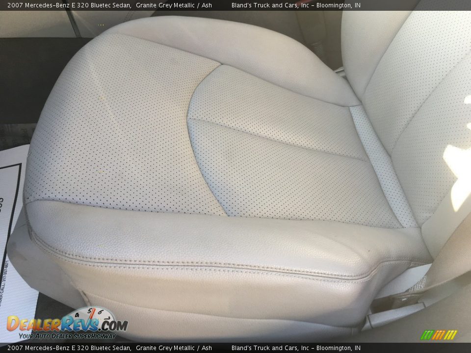 2007 Mercedes-Benz E 320 Bluetec Sedan Granite Grey Metallic / Ash Photo #8