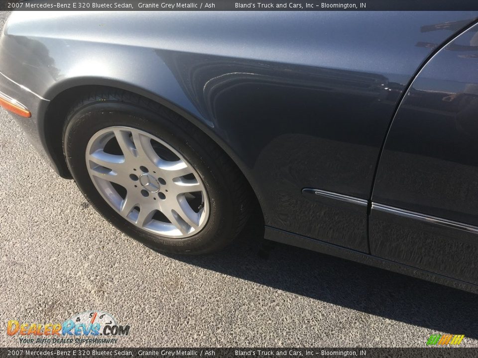 2007 Mercedes-Benz E 320 Bluetec Sedan Granite Grey Metallic / Ash Photo #9