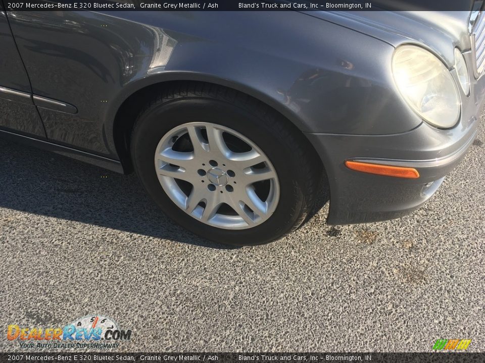 2007 Mercedes-Benz E 320 Bluetec Sedan Granite Grey Metallic / Ash Photo #13