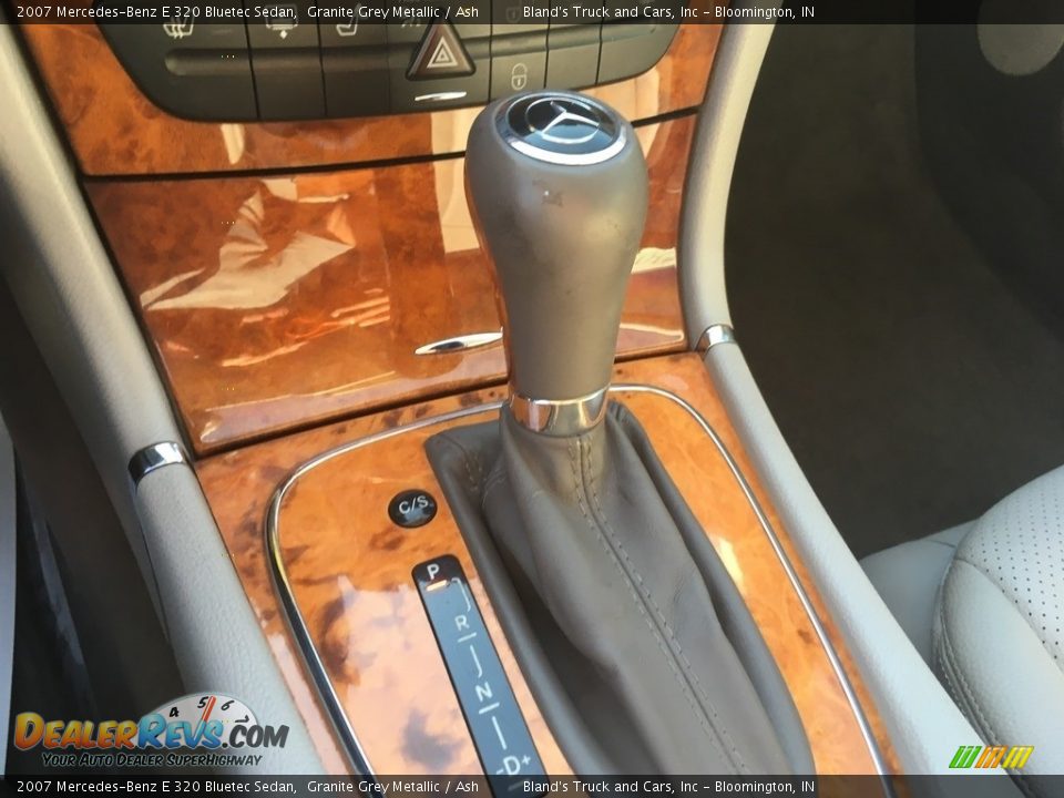 2007 Mercedes-Benz E 320 Bluetec Sedan Granite Grey Metallic / Ash Photo #18