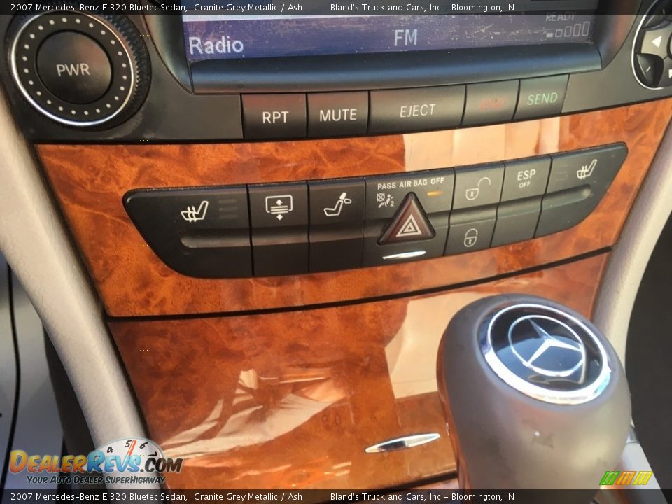 2007 Mercedes-Benz E 320 Bluetec Sedan Granite Grey Metallic / Ash Photo #19
