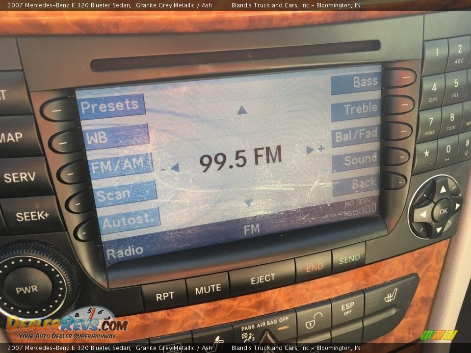 2007 Mercedes-Benz E 320 Bluetec Sedan Granite Grey Metallic / Ash Photo #20