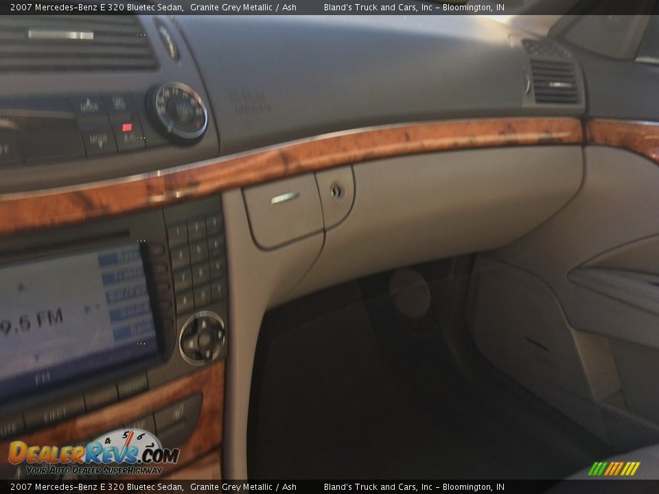2007 Mercedes-Benz E 320 Bluetec Sedan Granite Grey Metallic / Ash Photo #25