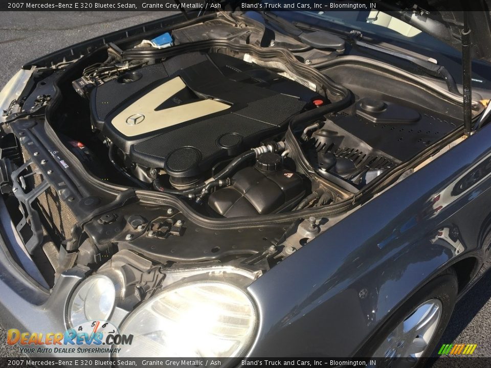 2007 Mercedes-Benz E 320 Bluetec Sedan Granite Grey Metallic / Ash Photo #27