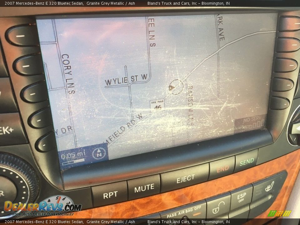 2007 Mercedes-Benz E 320 Bluetec Sedan Granite Grey Metallic / Ash Photo #28