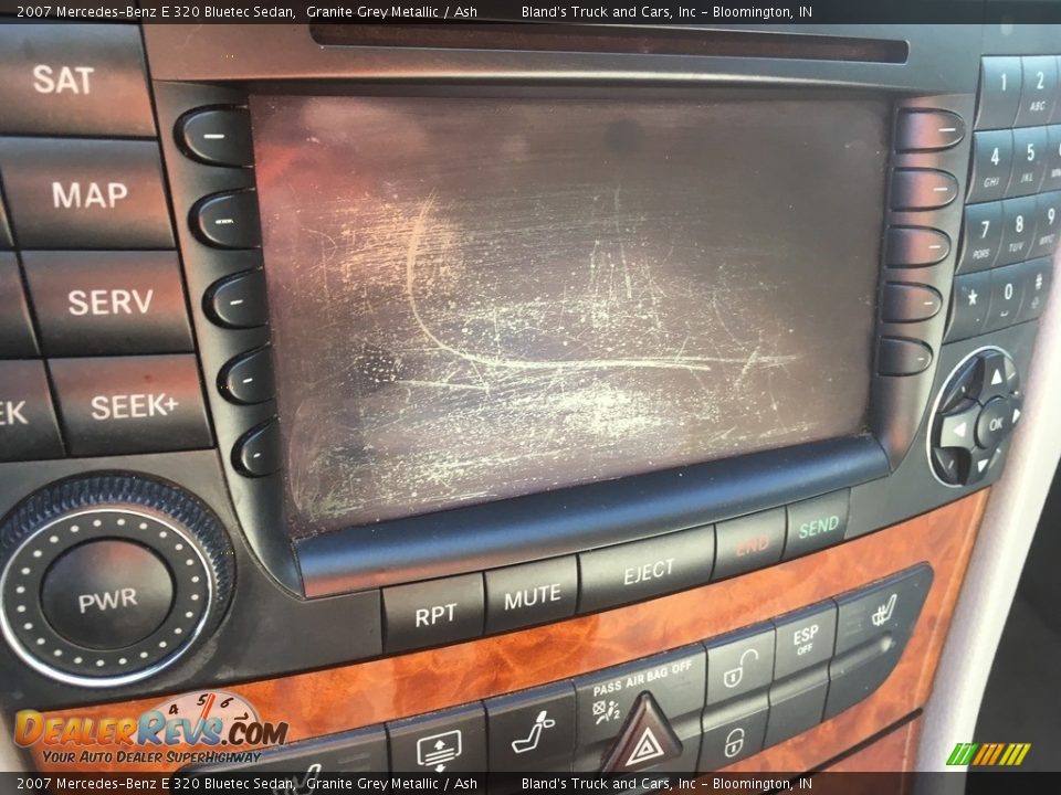 2007 Mercedes-Benz E 320 Bluetec Sedan Granite Grey Metallic / Ash Photo #31