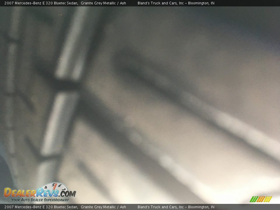 2007 Mercedes-Benz E 320 Bluetec Sedan Granite Grey Metallic / Ash Photo #36