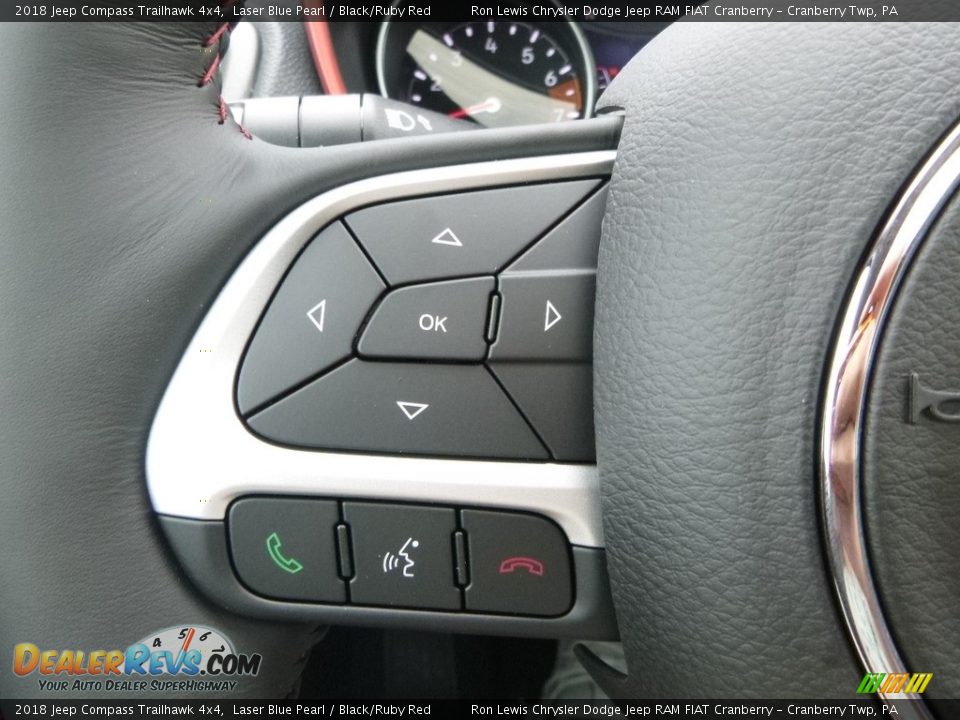 Controls of 2018 Jeep Compass Trailhawk 4x4 Photo #20