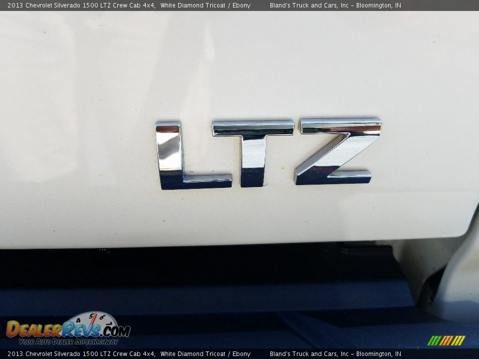 2013 Chevrolet Silverado 1500 LTZ Crew Cab 4x4 White Diamond Tricoat / Ebony Photo #5