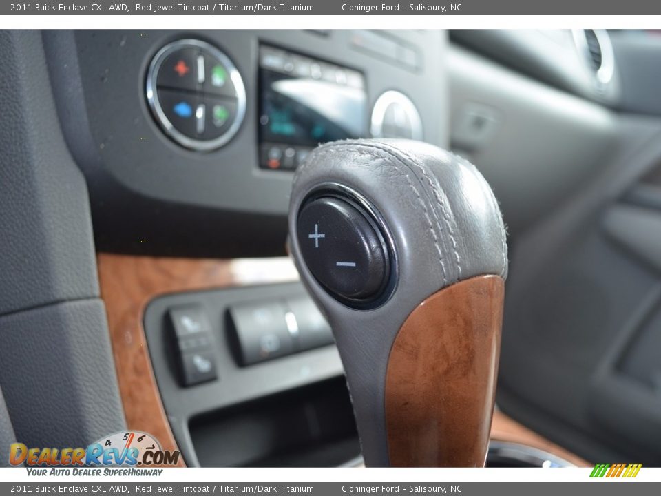 2011 Buick Enclave CXL AWD Red Jewel Tintcoat / Titanium/Dark Titanium Photo #20