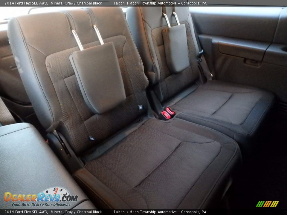 2014 Ford Flex SEL AWD Mineral Gray / Charcoal Black Photo #16