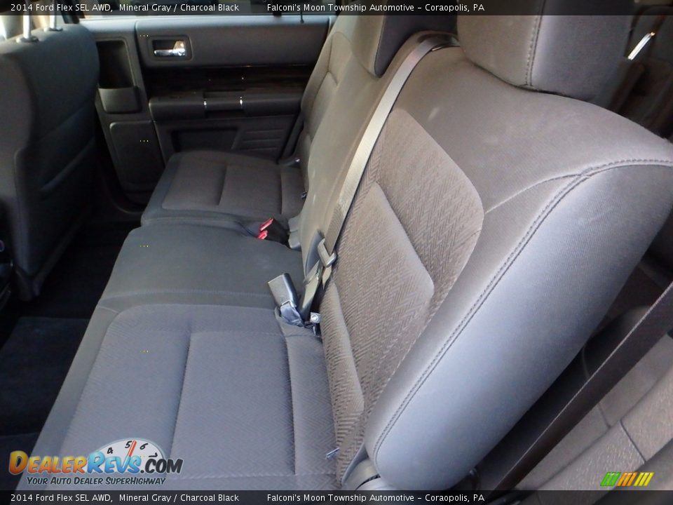 2014 Ford Flex SEL AWD Mineral Gray / Charcoal Black Photo #18