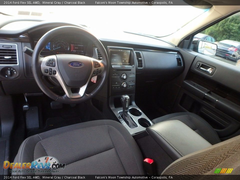 2014 Ford Flex SEL AWD Mineral Gray / Charcoal Black Photo #19