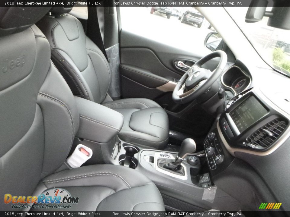 Front Seat of 2018 Jeep Cherokee Limited 4x4 Photo #11
