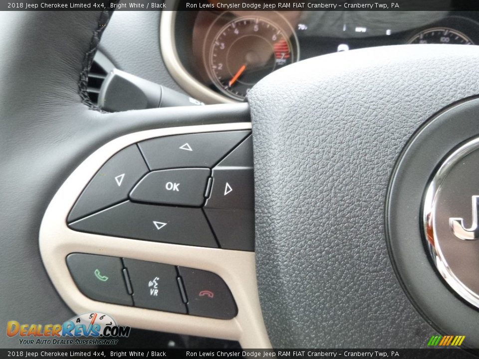 Controls of 2018 Jeep Cherokee Limited 4x4 Photo #20