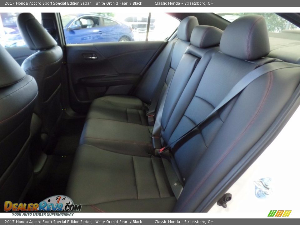 2017 Honda Accord Sport Special Edition Sedan White Orchid Pearl / Black Photo #7