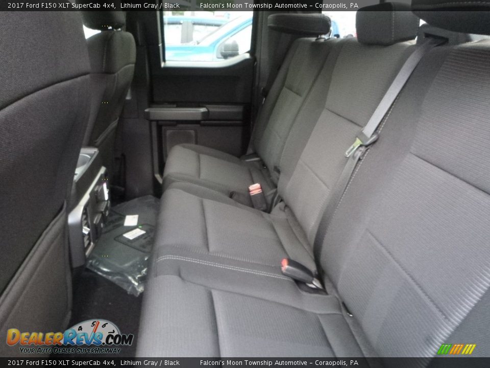 2017 Ford F150 XLT SuperCab 4x4 Lithium Gray / Black Photo #9