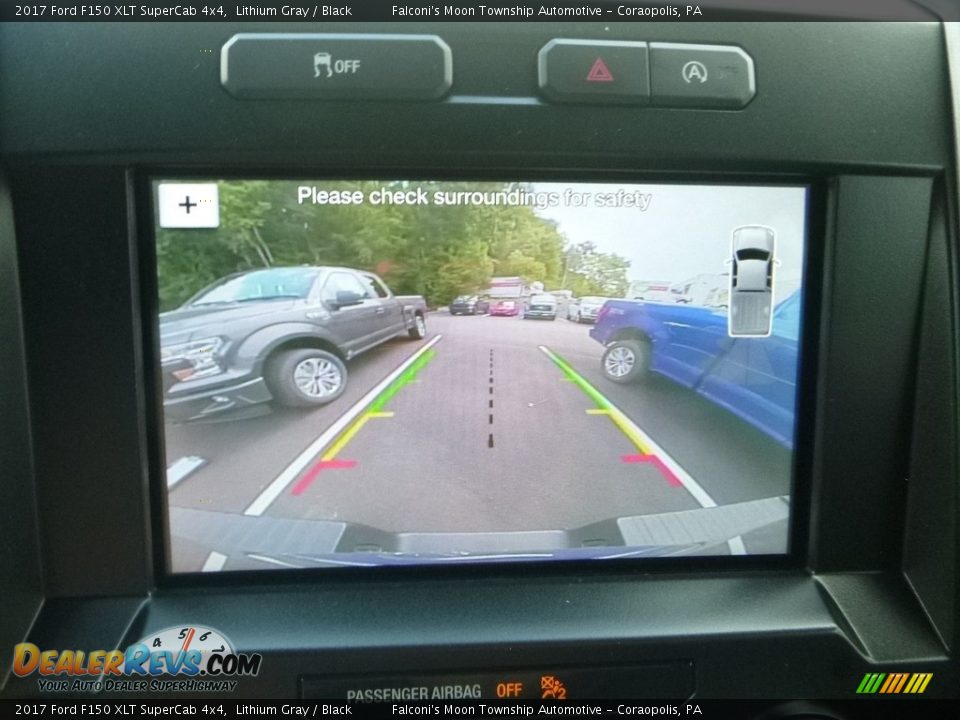 2017 Ford F150 XLT SuperCab 4x4 Lithium Gray / Black Photo #15