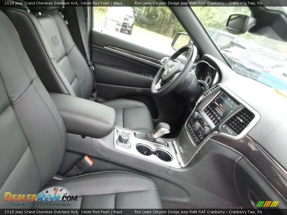 2018 Jeep Grand Cherokee Overland 4x4 Velvet Red Pearl / Black Photo #10