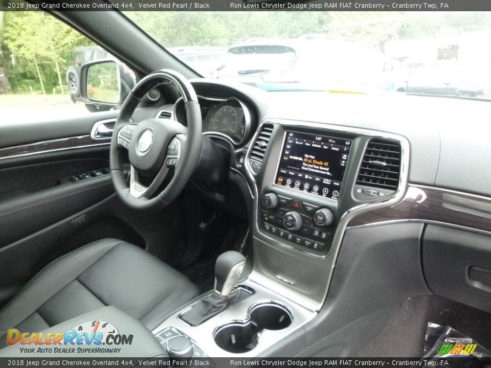 Dashboard of 2018 Jeep Grand Cherokee Overland 4x4 Photo #11