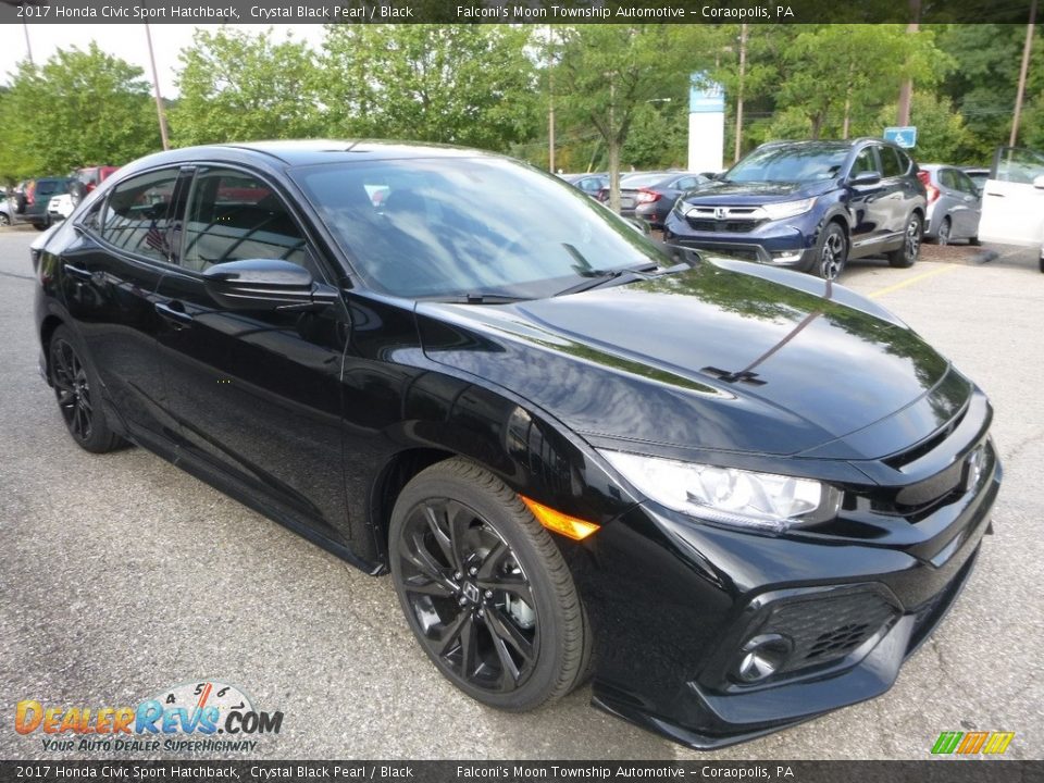 Front 3/4 View of 2017 Honda Civic Sport Hatchback Photo #5