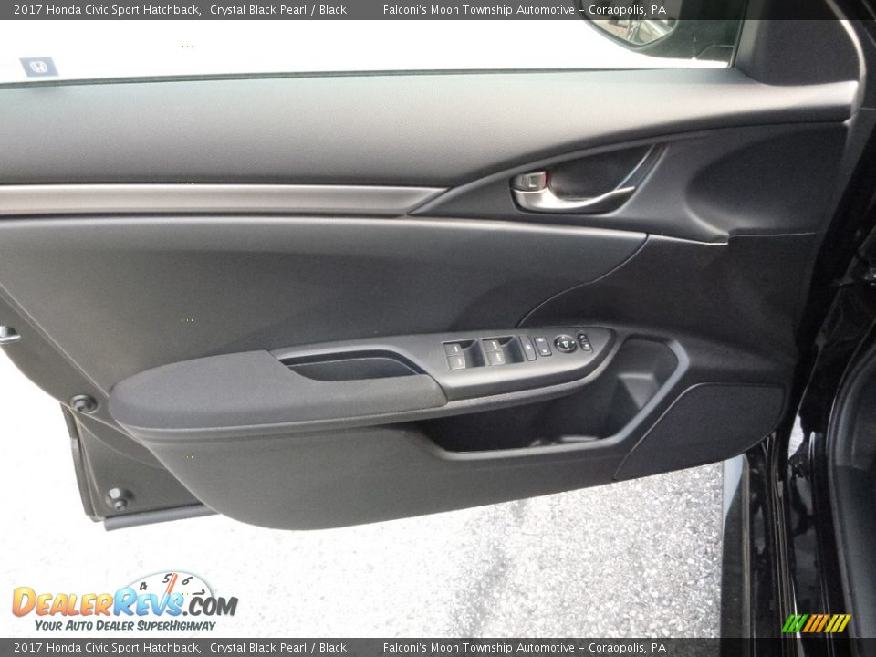 Door Panel of 2017 Honda Civic Sport Hatchback Photo #11