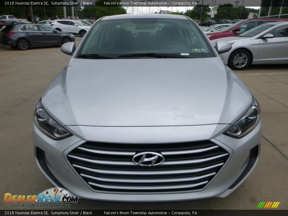 2018 Hyundai Elantra SE Symphony Silver / Black Photo #4