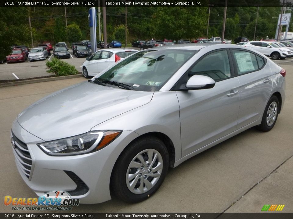 2018 Hyundai Elantra SE Symphony Silver / Black Photo #5