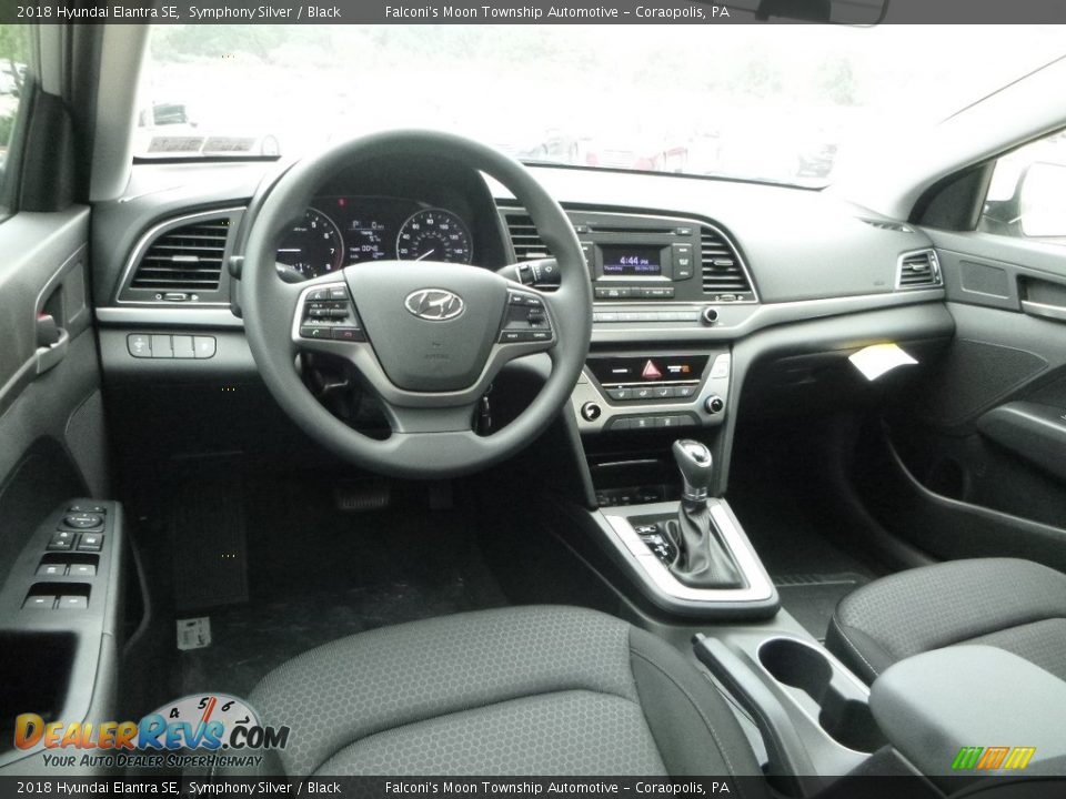 2018 Hyundai Elantra SE Symphony Silver / Black Photo #10