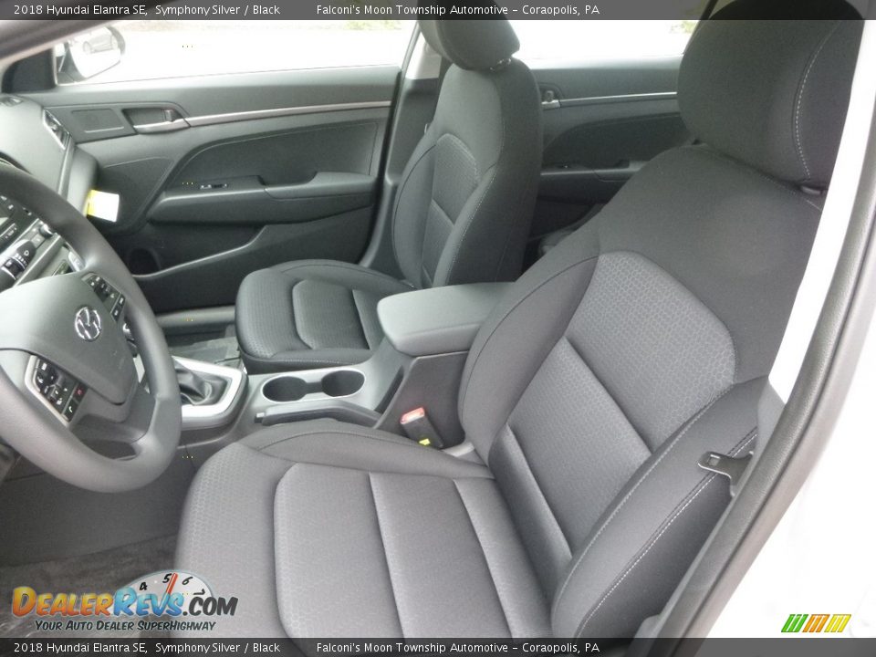 2018 Hyundai Elantra SE Symphony Silver / Black Photo #12