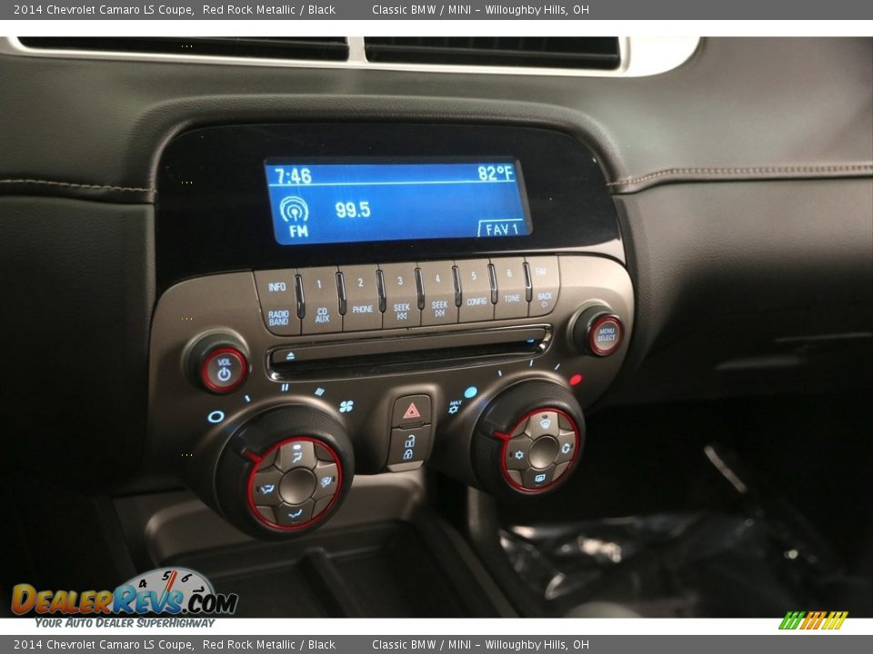 2014 Chevrolet Camaro LS Coupe Red Rock Metallic / Black Photo #9