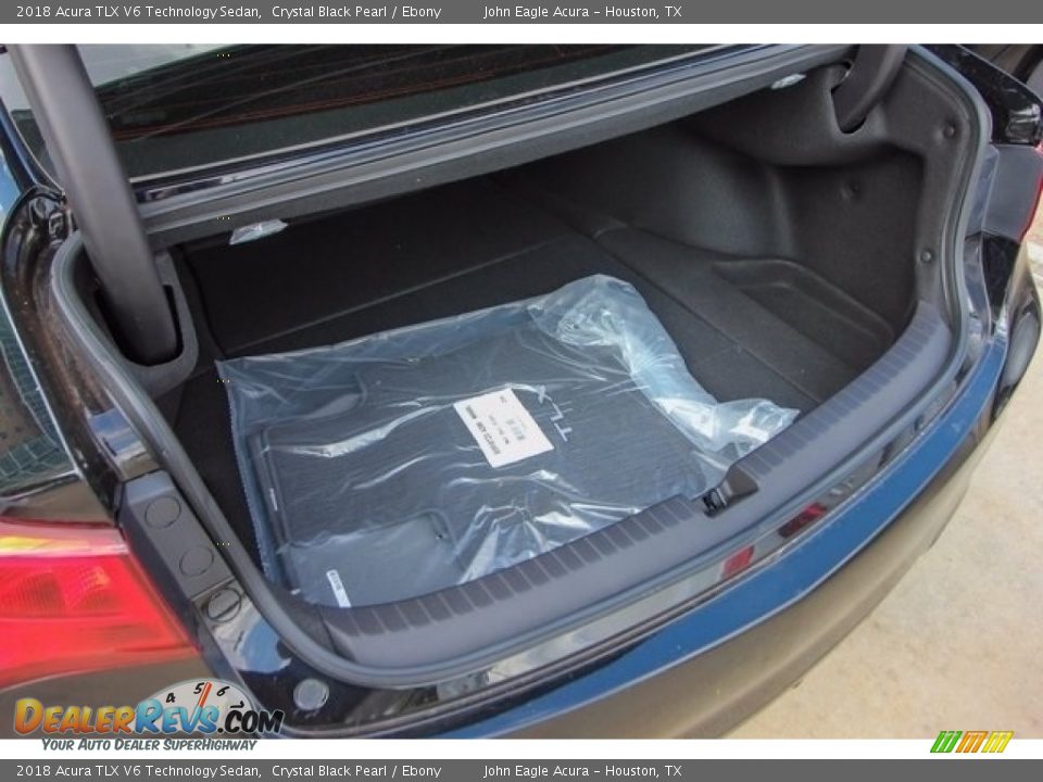 2018 Acura TLX V6 Technology Sedan Crystal Black Pearl / Ebony Photo #22