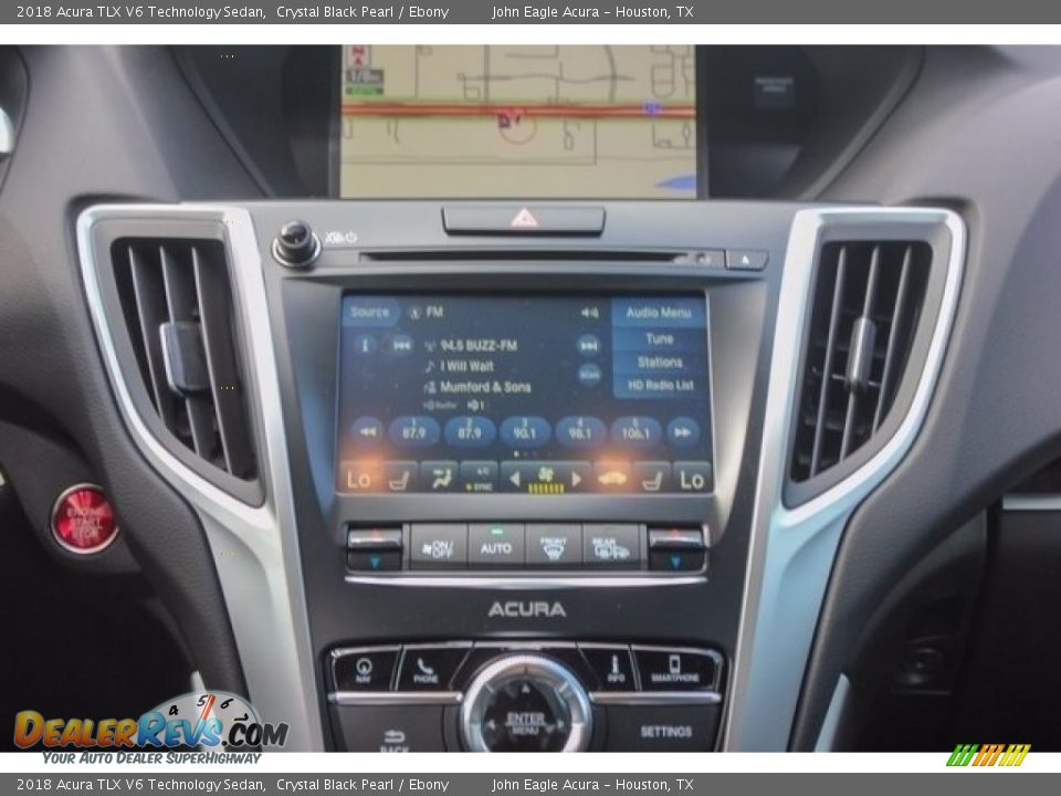 2018 Acura TLX V6 Technology Sedan Crystal Black Pearl / Ebony Photo #31